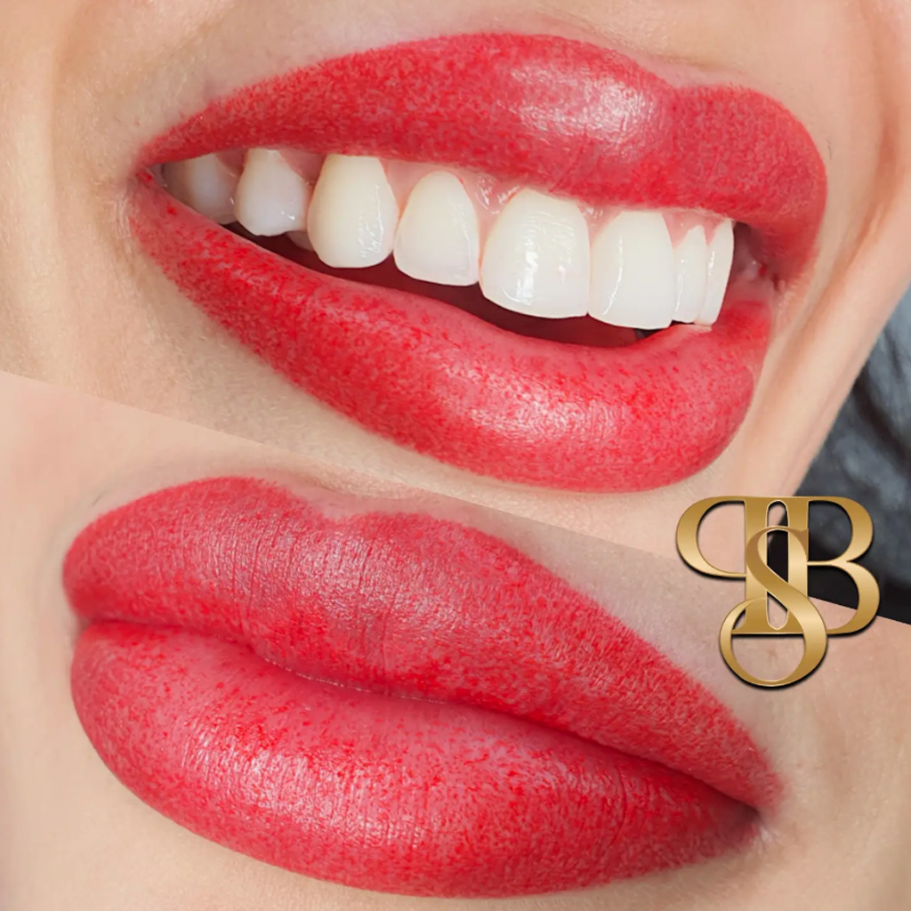 Lèvres - Glaçage des lèvres et correction